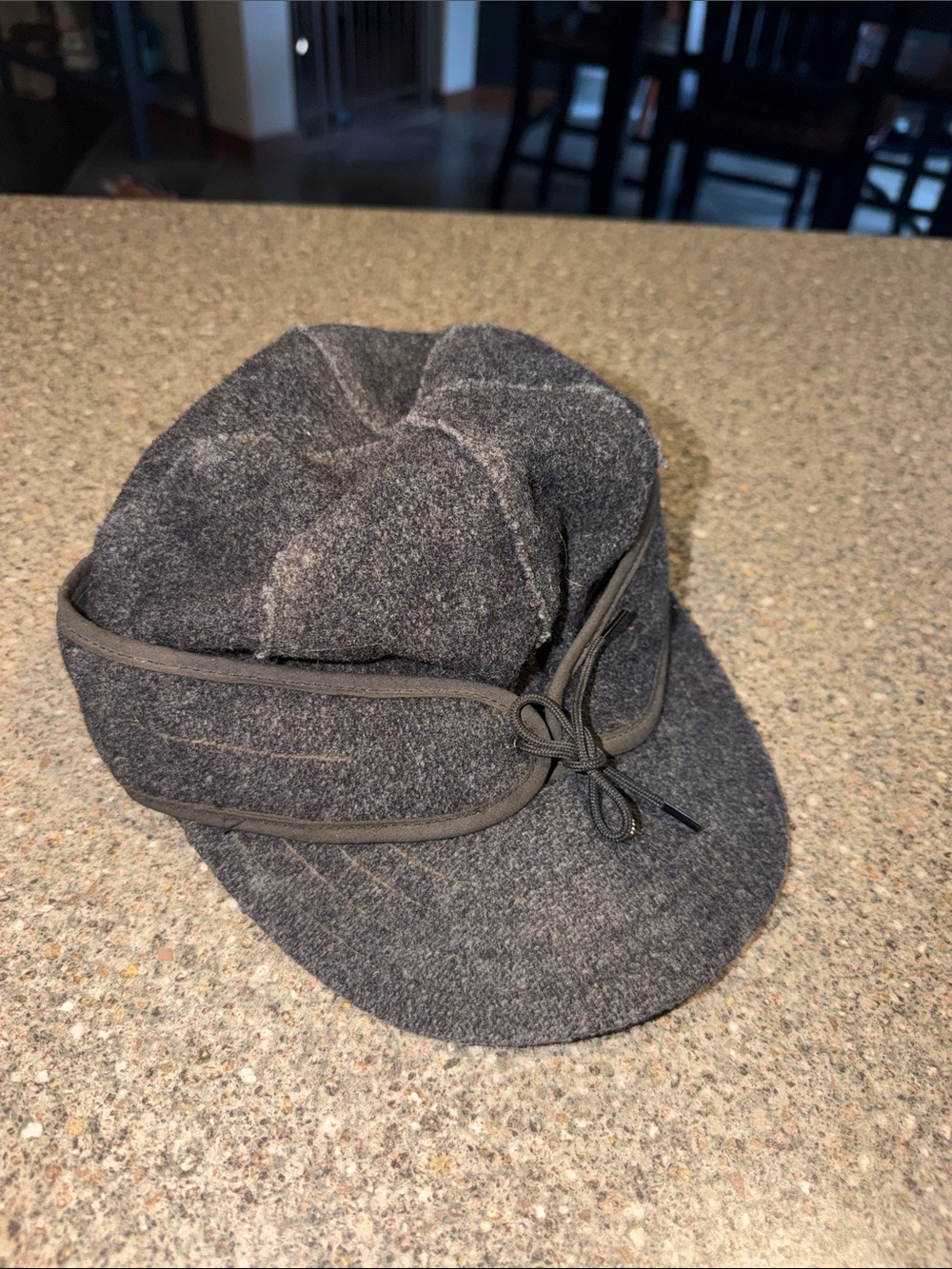 Stormy Kromer Gray Wool Cap